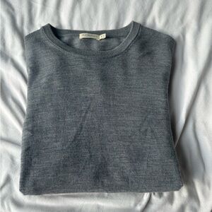 Suit Supply Xl Men’s Cashmere Sweater Grey